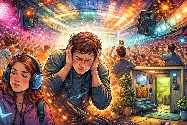 Supporting Participants Experiencing Sensory Overload at Large Sporting Events