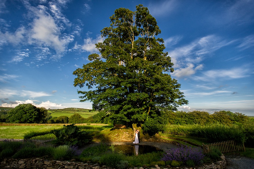 Trevenna barns wedding photographer