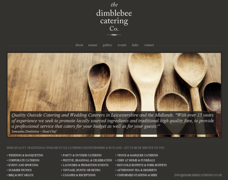 Dimblebee Catering Caterers in Loughborough Caterers in Leicestershire