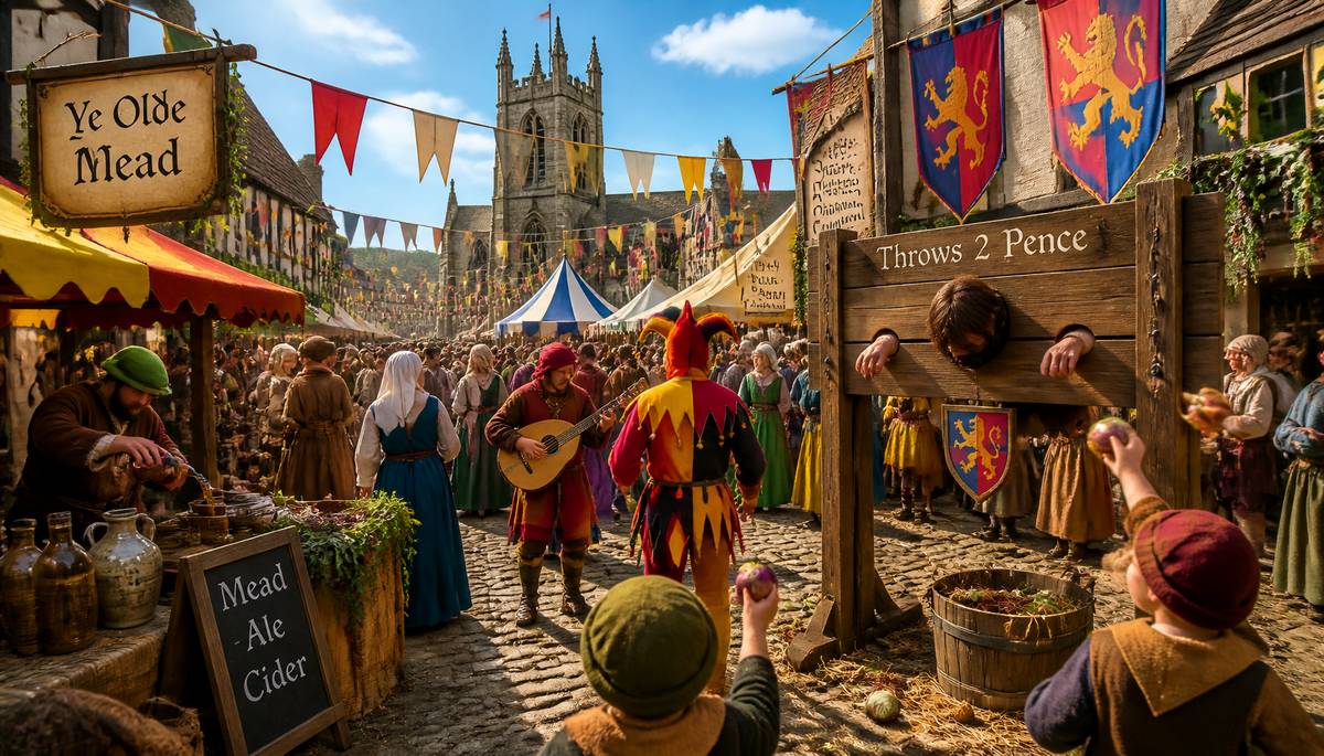 Warringtons Wonders: The Medieval Market Experience