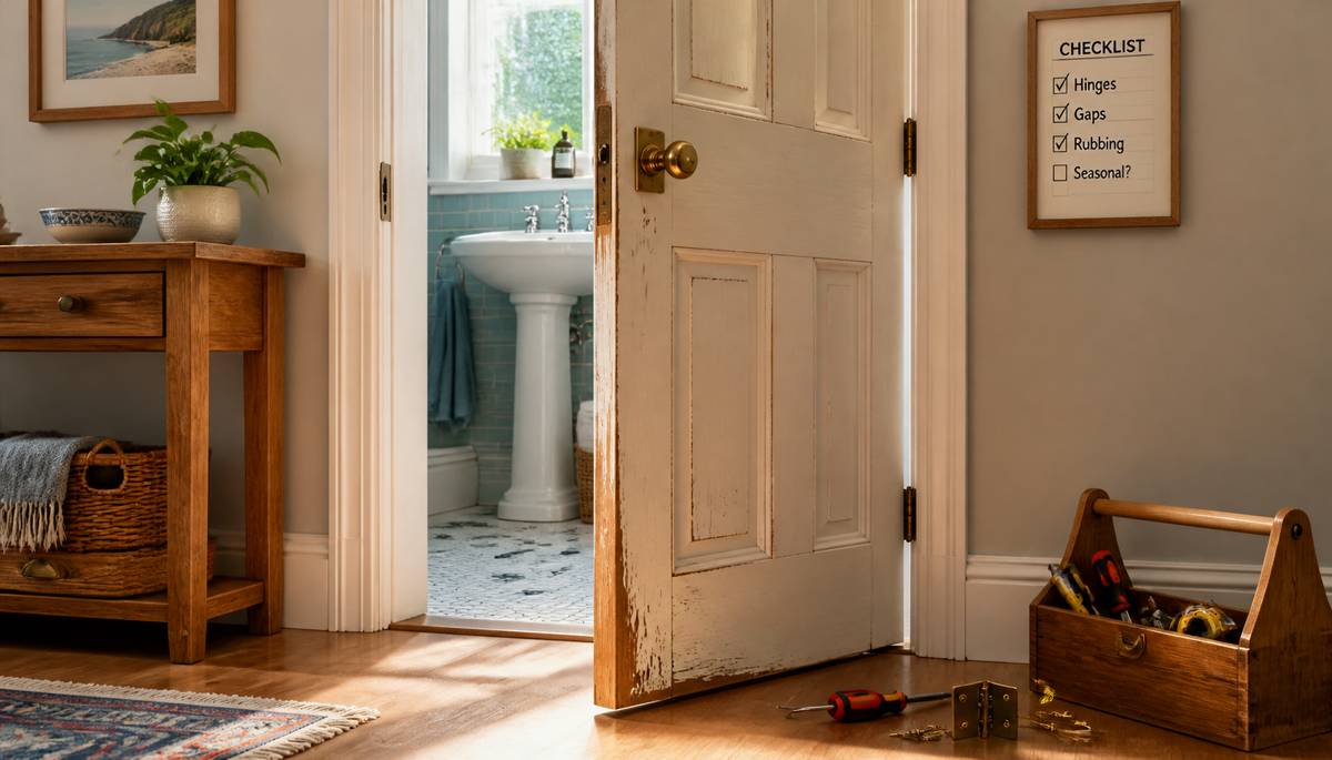Why Does That Door Suddenly Stick? What Seasonal Movement Can Do to Doors and Frames