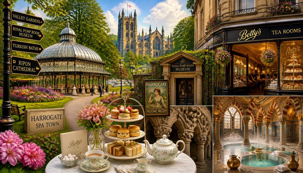 Harrogate: A Spa Towns Victorian Splendour
