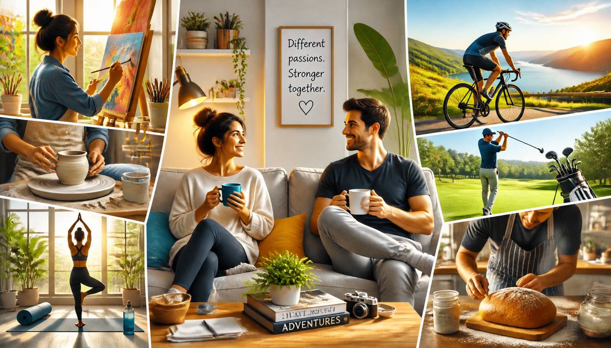 Embracing Your Own Thing: How Separate Hobbies Can Bring Couples Closer