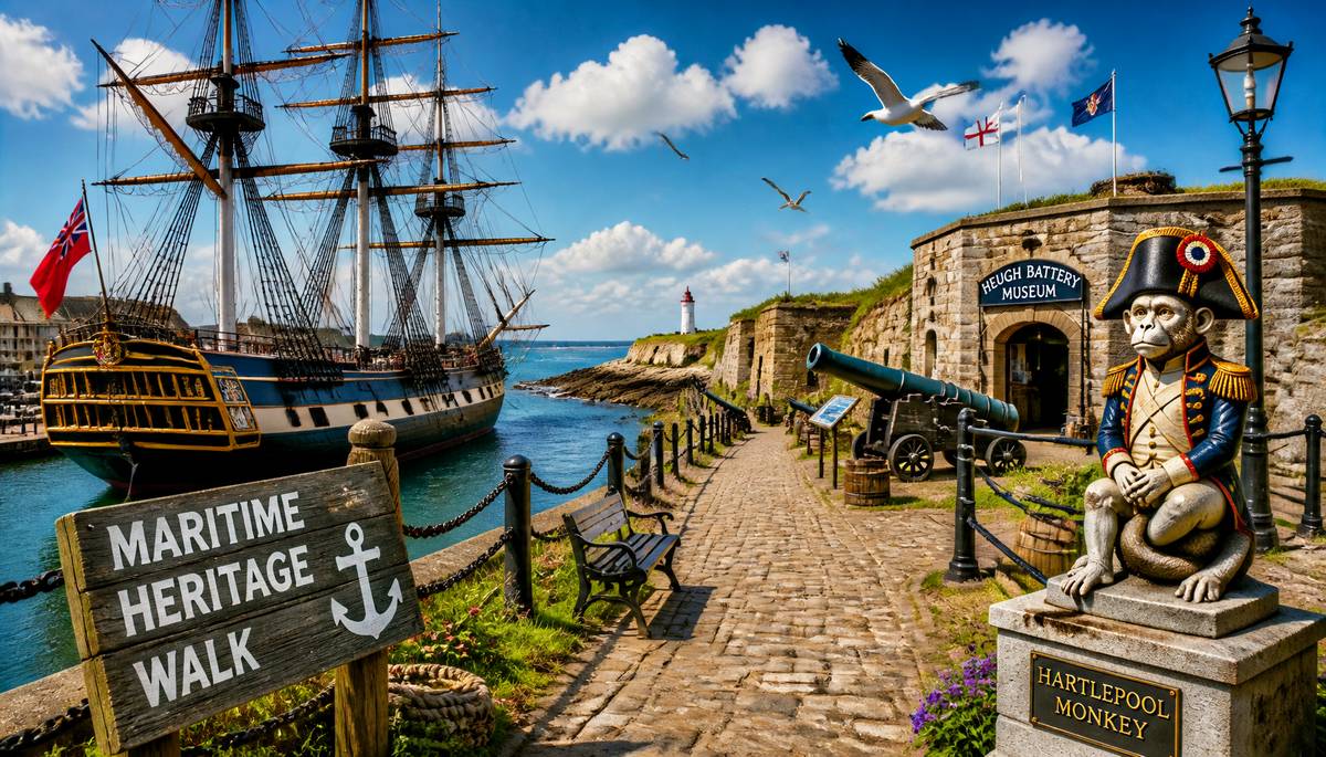 Hartlepools Historic Harbor: The Maritime Heritage Walk