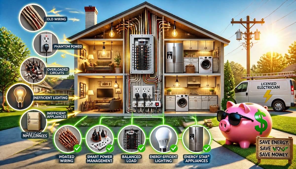 Silent Energy Thieves: How Your Homes Electrical System Could Be Driving Up Utility Costs