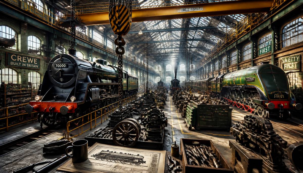 Crewes Craftsmanship: The Historic Railway Workshops