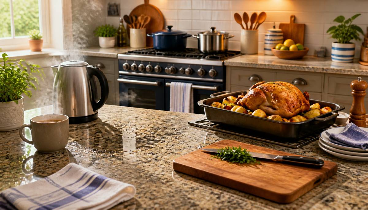 Choosing Worktops That Survive British Weather...Indoors