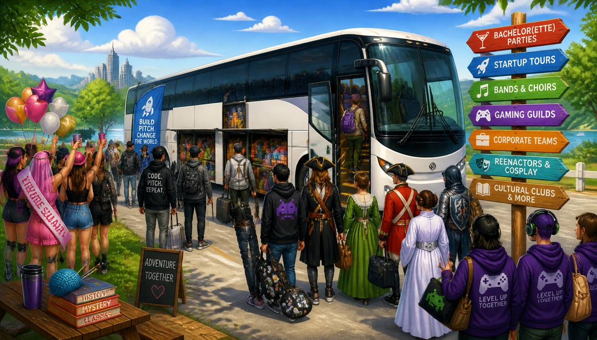 The Charter Bus: Not Just for Old Folks and Sports Teams Anymore