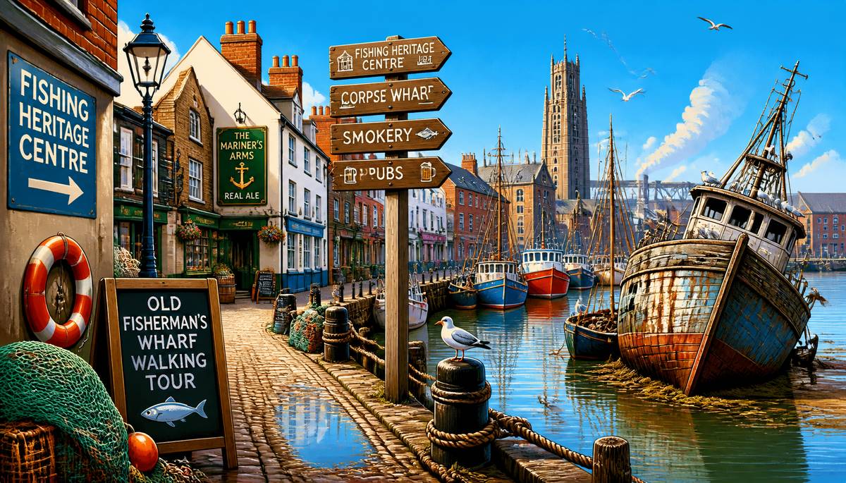 Grimsbys Old Fishermans Wharf: A Walking Tour Worth Hooking