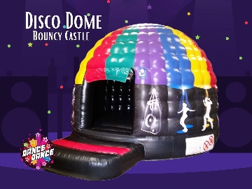 Disco Dome Bouncy castle for kids