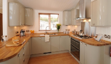 luxury caravans for self catering holidays on Devon