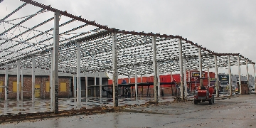 large structural steelwork