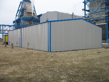 Steel Framed building in Yorkshire