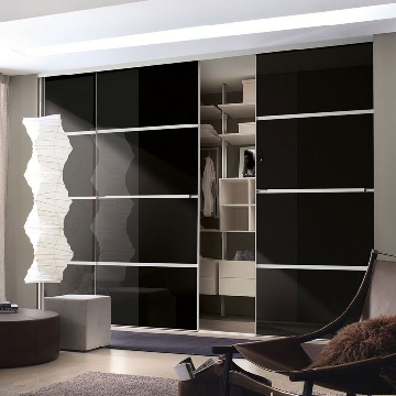 Sliding Wardrobe Doors in Black