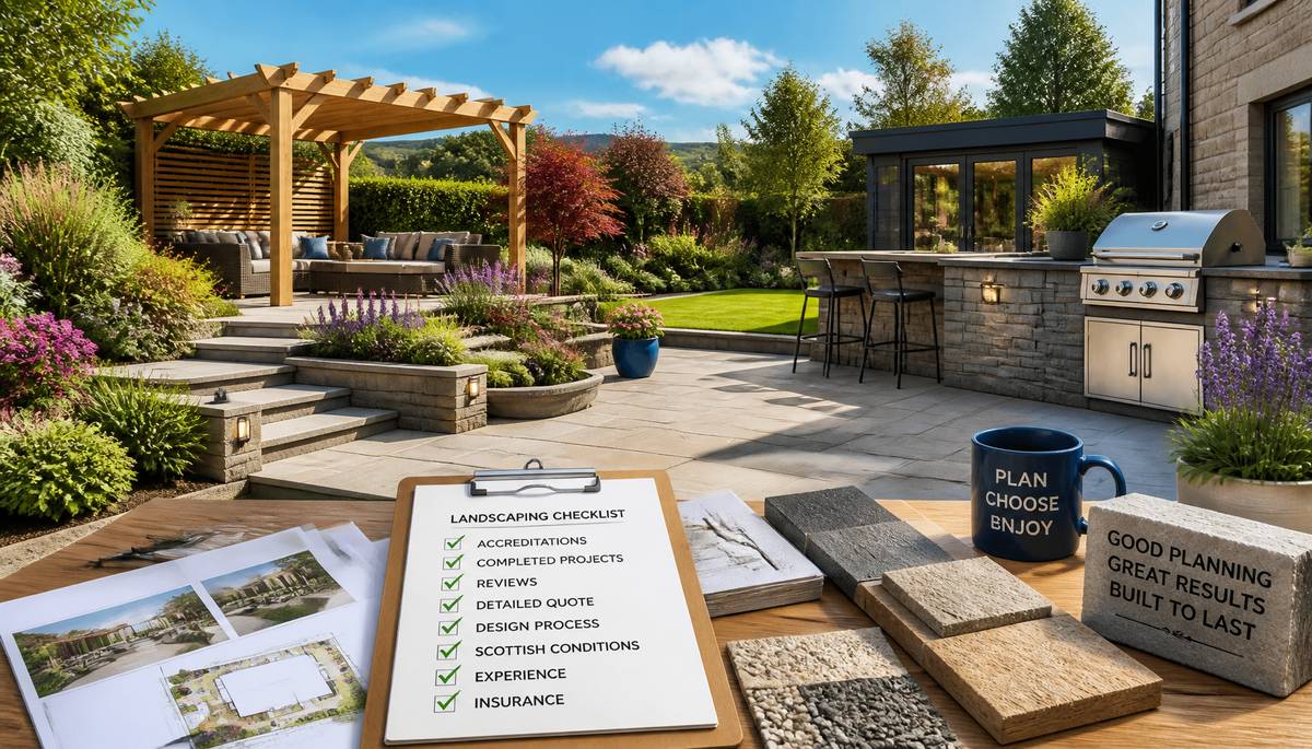 How to Choose a Landscaper in Scotland: What to Look For Before You Sign Anything