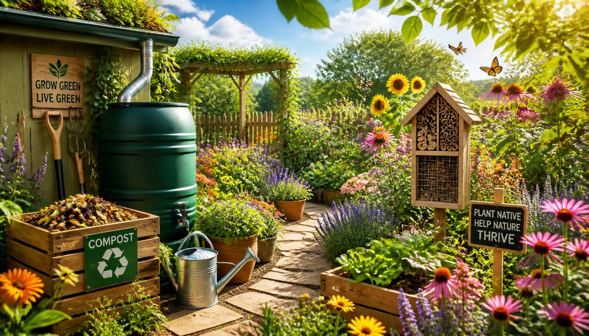 Sustainable Gardens: Eco-Friendly Practices for Greener Living