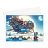 Santa's Stellar Sleigh Upgrade - The Intergalactic Ride Card