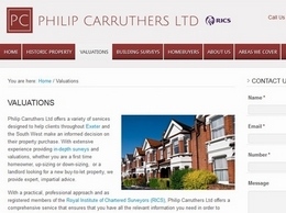 https://www.philipcarruthers.co.uk/ website