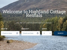 https://highlandcottagerentals.com/ website