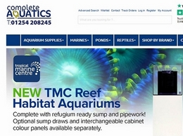 https://www.completeaquatics.co.uk/ website