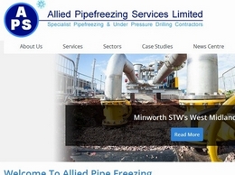 https://www.alliedpipefreezing.co.uk/ website