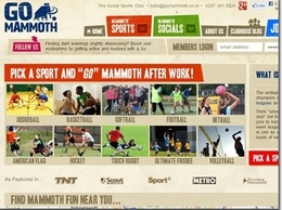 https://www.gomammoth.co.uk/sports-clubs-team-sports/ website