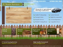 https://www.pnorrisfencingservices.co.uk/ website