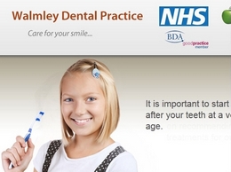 https://www.walmleydental.co.uk/ website