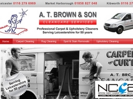 https://www.atbrownandson.co.uk/carpet-cleaning website