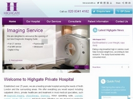 https://www.highgatehospital.co.uk/ website
