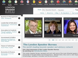 https://londonspeakerbureau.com/ website