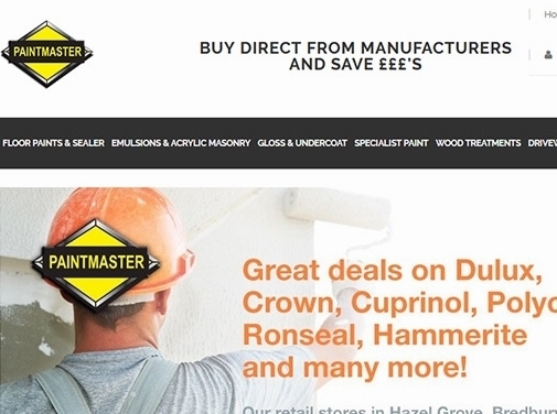 https://www.paintmaster.co.uk/ website