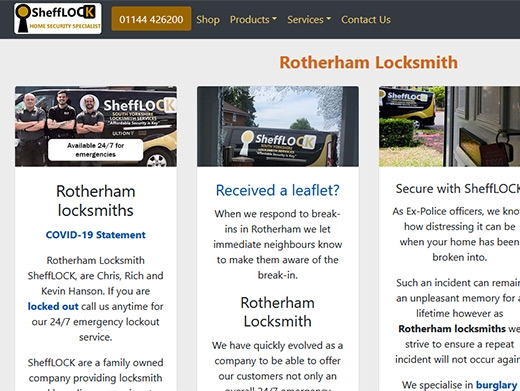 https://www.locksmithrotherham.co.uk website