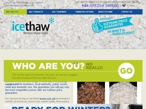 https://www.icethaw.co.uk website