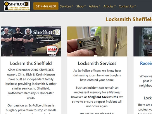 https://www.shefflock.co.uk/ website