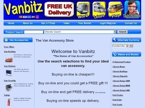 https://www.vanbitz.co.uk website