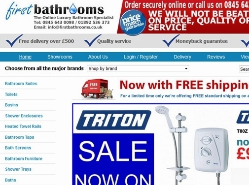 https://www.firstbathrooms.co.uk/ website