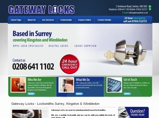 https://gatewaylocks.co.uk/ website
