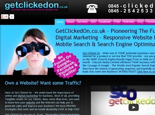 https://www.getclickedon.co.uk website