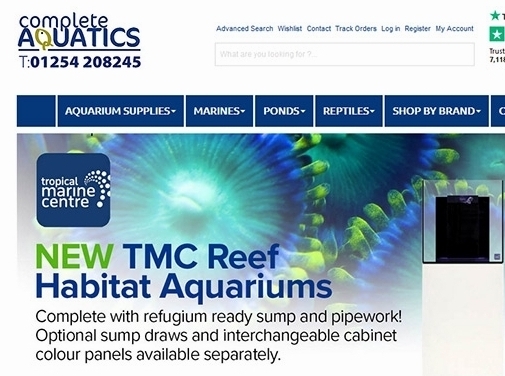 https://www.completeaquatics.co.uk/ website