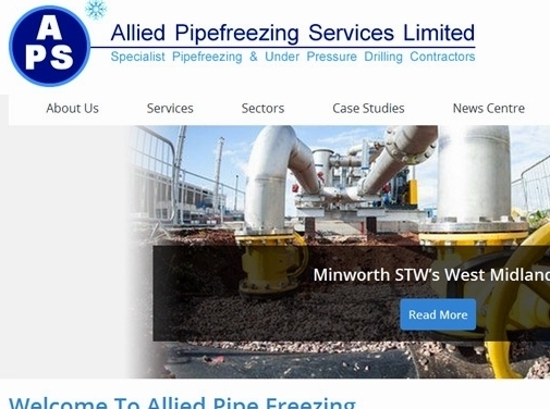 https://www.alliedpipefreezing.co.uk/ website