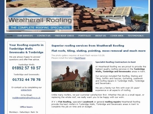 https://www.weatherallroofing.co.uk/ website