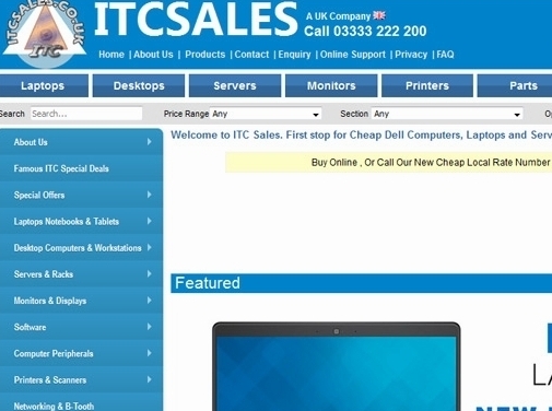 https://www.itcsales.co.uk/ website