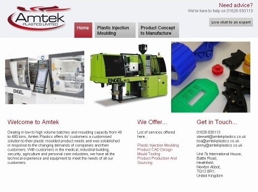 https://www.amtekplastics.co.uk website