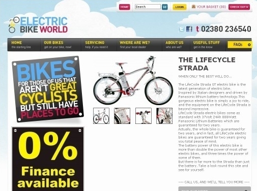 https://www.electricbikeworld.net/ website
