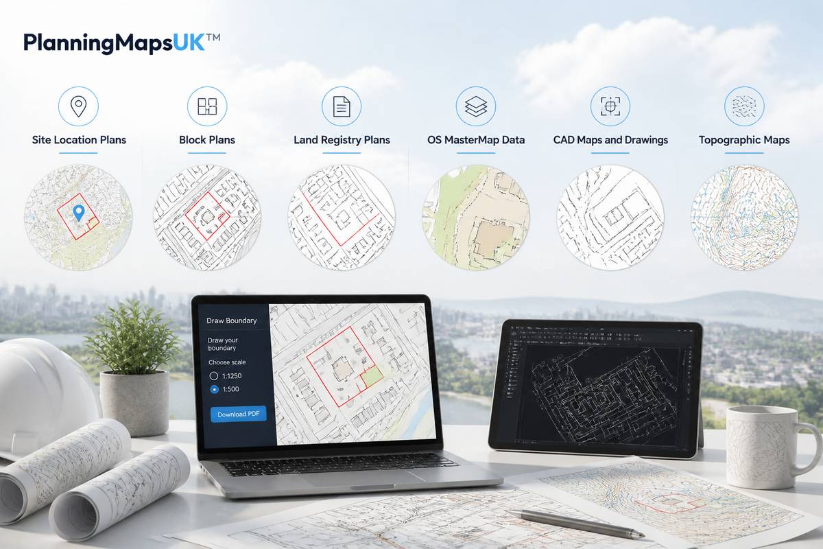 https://planningmapsuk.co.uk/ website